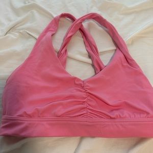 Aerie pink sports bra